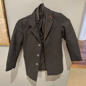Appaman boys tweed coat